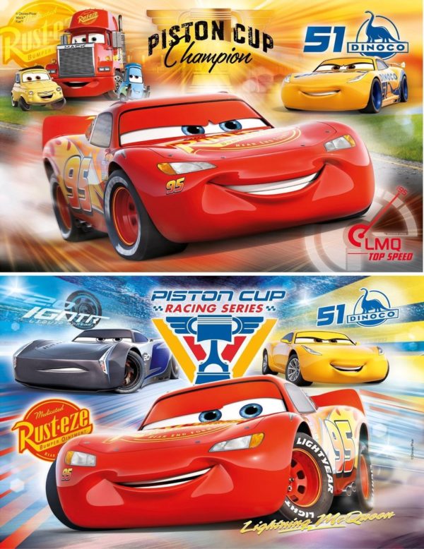 Puzzle Supercolor Cars – 2x20 pcs – Clementoni - Image 2