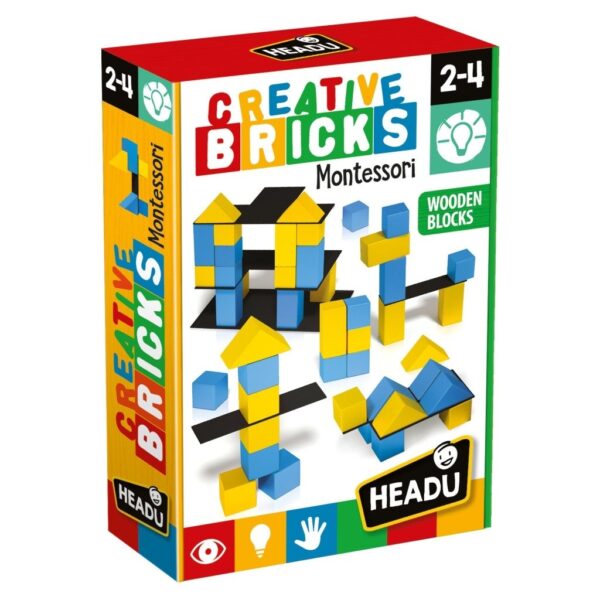 Montessori Creative Bricks Headu