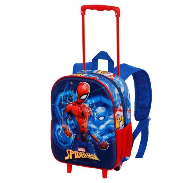 Sac à dos 3D à Roulettes Petit - Spiderman Powerful