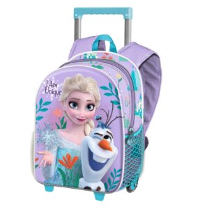 Sac à dos 3D à Roulettes Petit - La Reine des Neiges 2 Unique