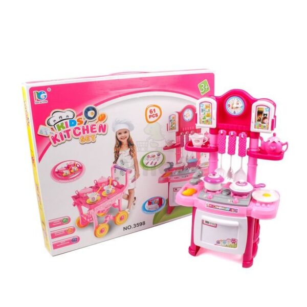 Pack cuisine et chariot 2 en 1