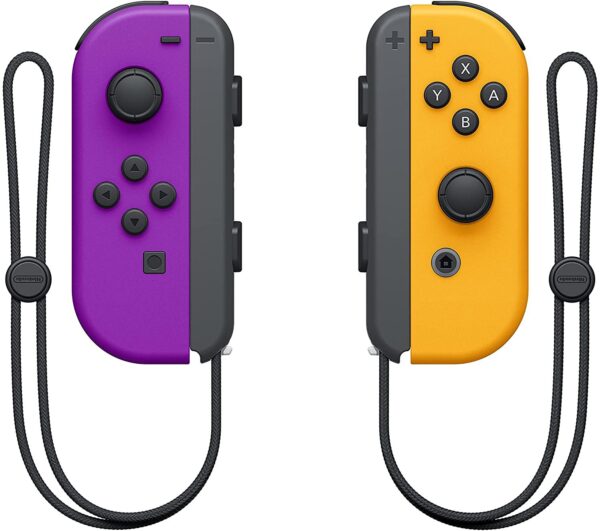 Joy-Con Violet Néon/ Orange Néon – Image 2