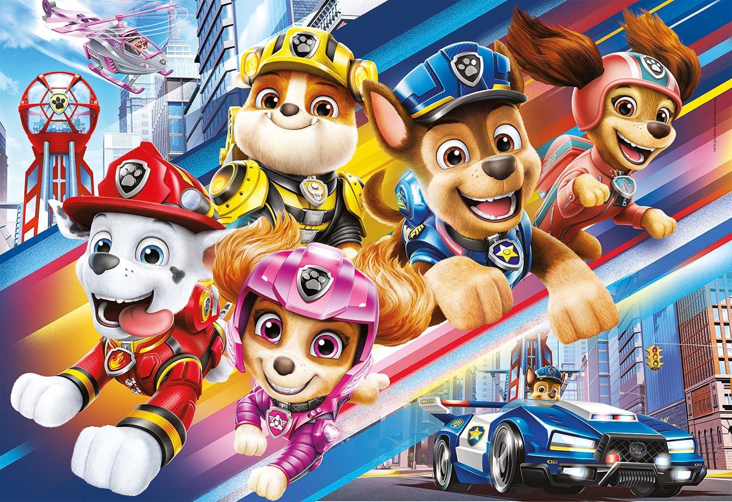 Puzzle Supercolor Paw Patrol – 104 pcs – Clementoni – Image 4