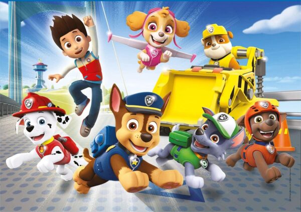 Puzzle Supercolor Paw Patrol Double Face Coloring – 60 pcs – Clementoni – Image 2