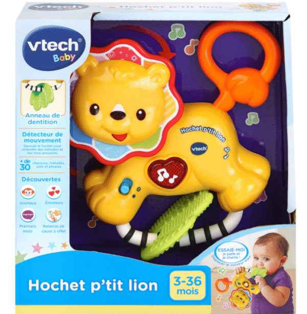 Hochet p'tit lion