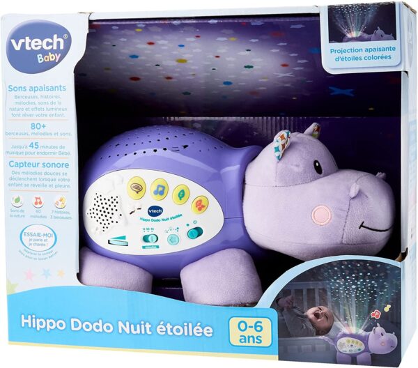 Veilleuse bébé Hippo Dodo Nuit Etoilée – Image 2