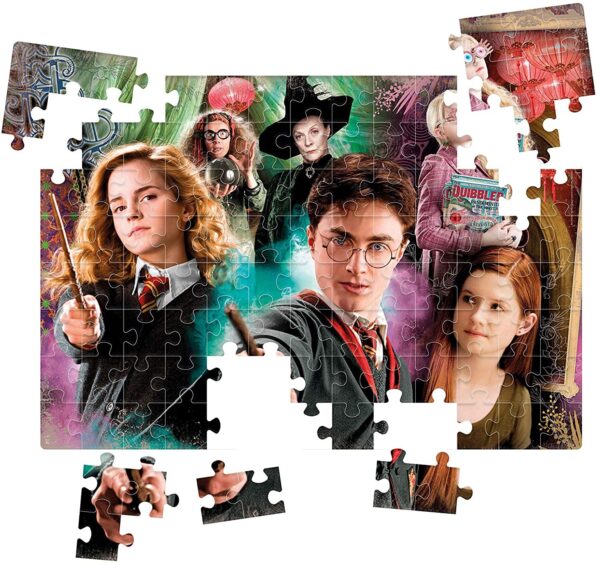 Puzzle Supercolor Harry Potter – 104 pcs – Clementoni – Image 3