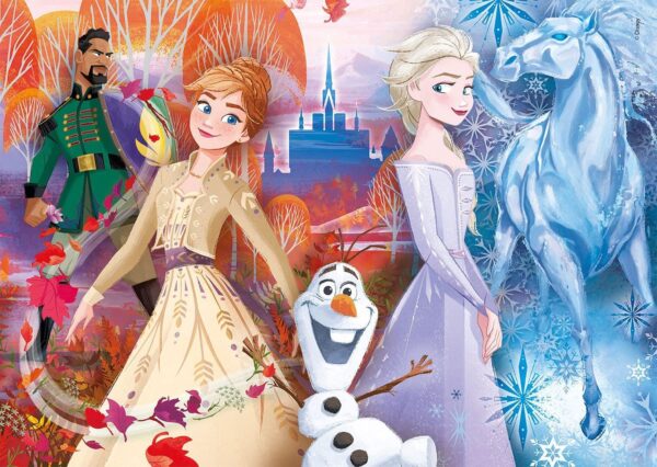 Puzzle Supercolor Frozen II – 2x20 pcs – Clementoni – Image 3