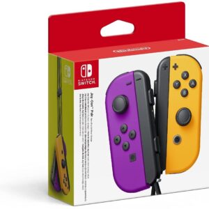 Joy-Con Violet Néon/ Orange Néon