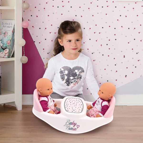 Baby Nurse Chaise Haute Jumeaux - Smoby – Image 4
