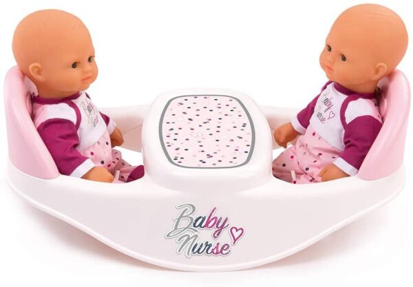 Baby Nurse Chaise Haute Jumeaux - Smoby – Image 5