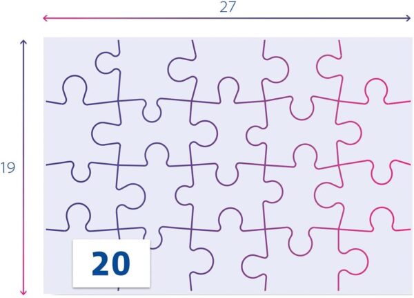 Puzzle Supercolor Frozen II – 2x20 pcs – Clementoni – Image 5