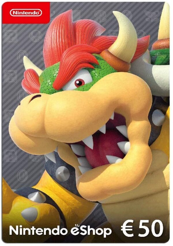 Carte Cadeau Nintendo eShop 50€