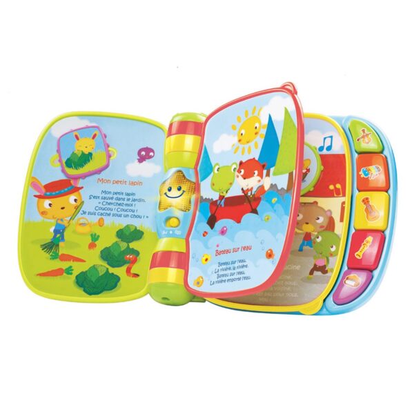 Do, Ré, Mi super livre enchanté Bleu - Vtech – Image 4