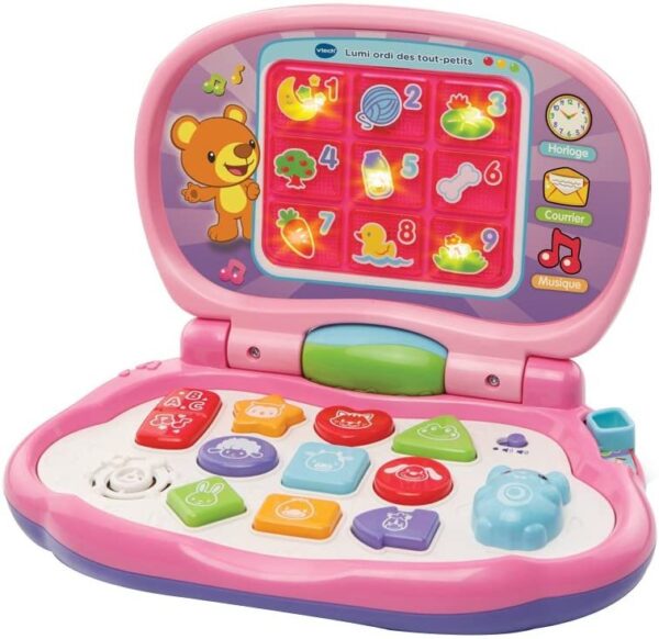 Lumi ordi des tout-petits rose - Vtech
