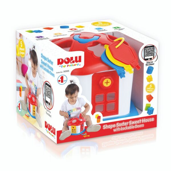 Shape sorter sweet house