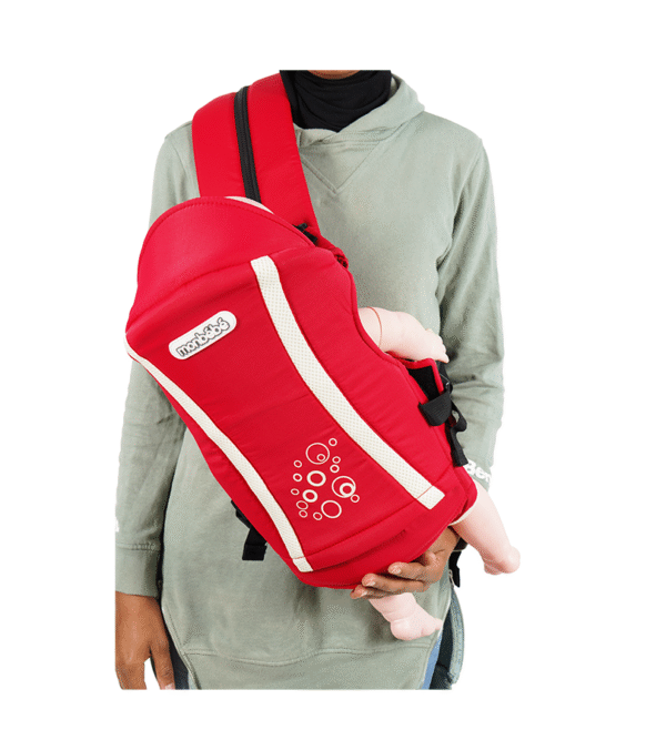 PORTE BEBE ROUGE – MON BEBE – Image 2