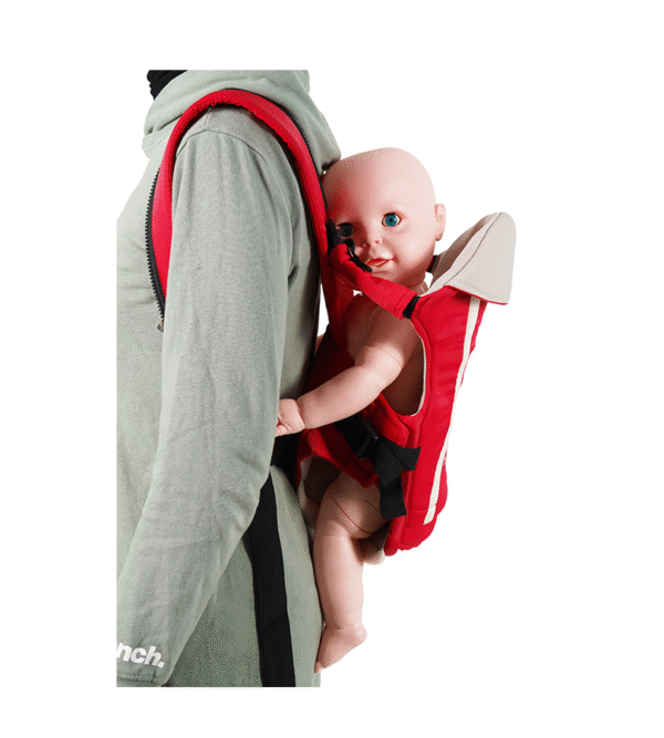 PORTE BEBE ROUGE – MON BEBE – Image 3