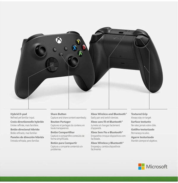 Manette Xbox Carbon Black – Image 4