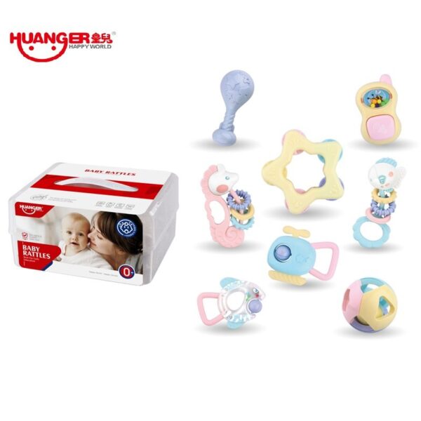 Coffret 8 Hochets Bébé - Huanger – Image 2
