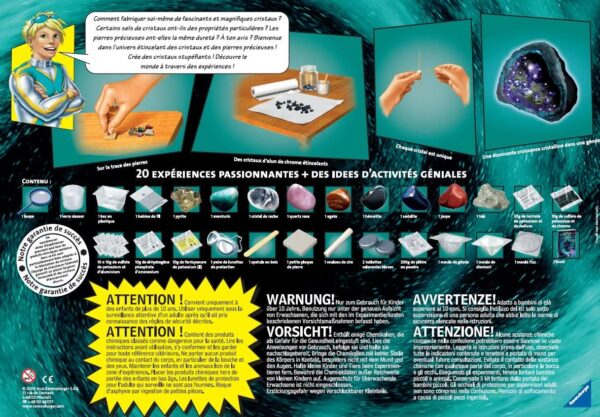 Science X - Cristaux et pierres précieuses - Ravensburger – Image 3