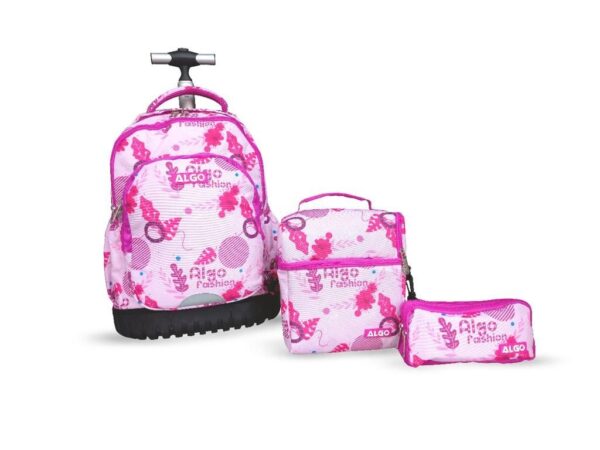 CARTABLE A ROULETTE, SAC GOUTER ET TROUSE – ALGO