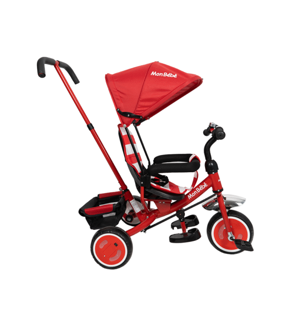 TRICYCLE POUSSETTE EVOLUTIF-MON BEBE – Image 2