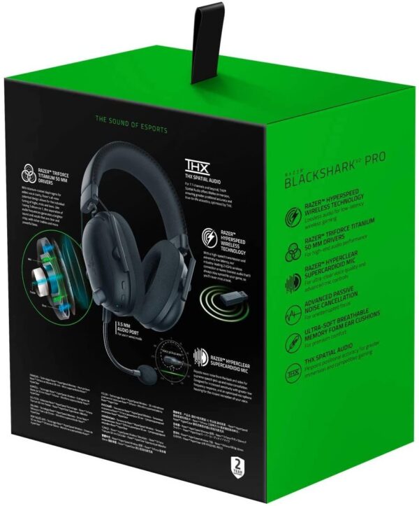 Razer BlackShark V2 Pro - Casque Sans fil – Image 2