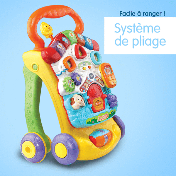 Super Trotteur parlant 2 en 1 orange - Vtech – Image 3