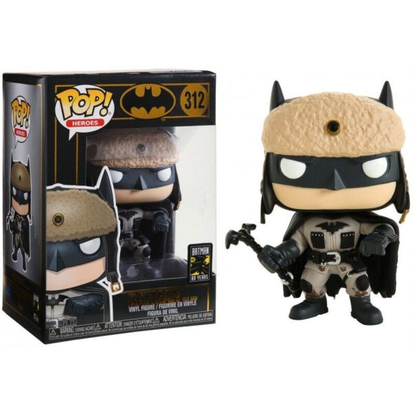 Figurine Funko Pop! N°312 - Batman 80th - Red Son Batman (2003)