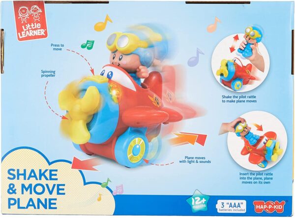 Shake and Move Plane - Little Learner – Image 4