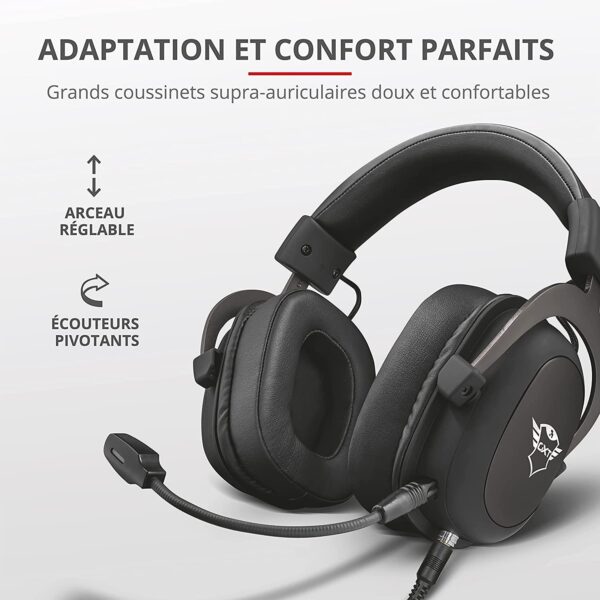 Casque Gaming Trust GXT 414 Zamak – Image 4