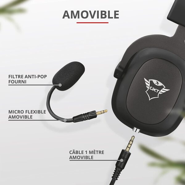 Casque Gaming Trust GXT 414 Zamak – Image 5