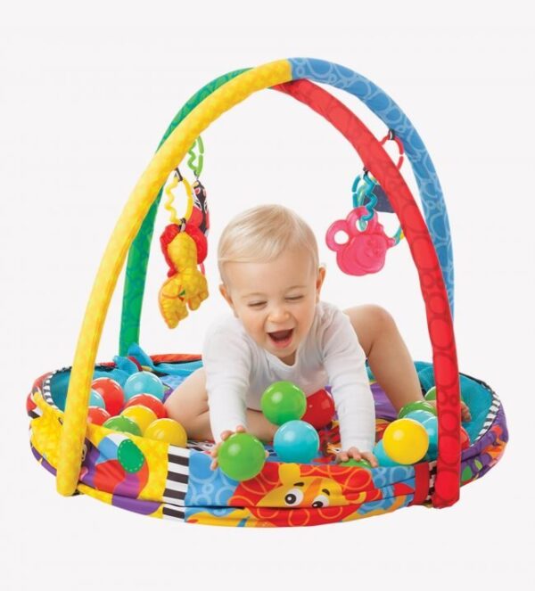 Tapis et nid d’activités avec balles – Image 4
