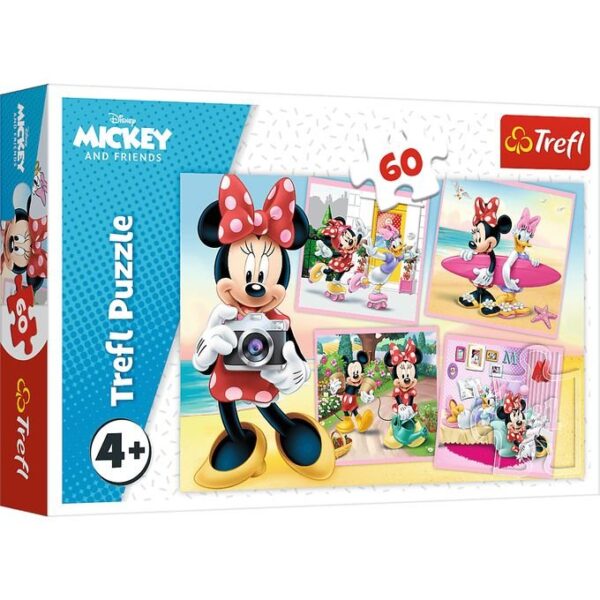 Puzzle Minnie Mouse 60 Pièces – Trefl