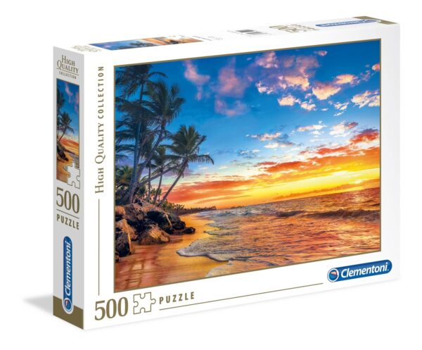 Puzzle Paradise Beach - 500 pcs - Clementoni