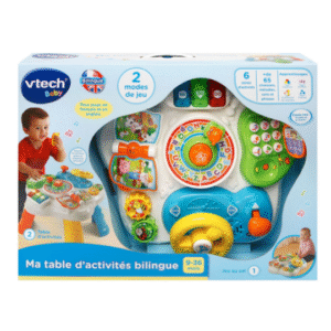 Ma table d'activités bilingue