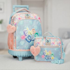 PACK ENSO 2PCS Cartable à roulettes + Sac repas